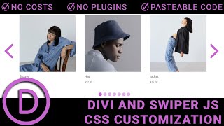 Easily Customize JS Swiper Navigation and Pagination  DIVI Tutorial [upl. by Htinek]