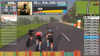 Zwift  Race FRR Tour Britannia  DRA Stage 8  ITT on Harrogate Circuit Rever [upl. by Enyad582]