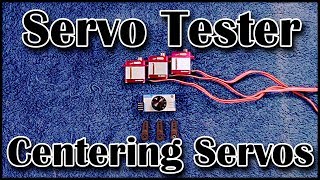 Servo Tester Centering Servos [upl. by Tobit]