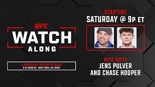 UFC309 Watch Along w Jens Pulver Chase Hooper and TJ De Santis LIVE at Legends NYC [upl. by Orth195]