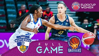 NeptunasAmberton v BLMA  Full Basketball Game  EuroCup Women 202425 [upl. by Dreddy321]