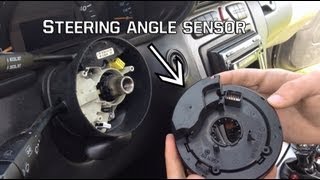 How to Remove The Steering Angle Sensor off a Mercedes [upl. by Ellenad]