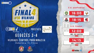 LIDLMKL U17 A div vaikinų pusfinalis  Vilniaus KM I –Sostinės KM I„Funtastiklt“ [upl. by Gora]