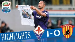 Fiorentina  Benevento 10  Highlights  Giornata 28  Serie A TIM 201718 [upl. by Kenleigh514]