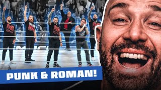 CM Punk amp Paul Heyman Return For Roman Reigns WWE SMACKDOWN HOT TAKES [upl. by Annekcm99]