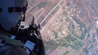 Experience an Epic F16 Flight from the Pilots Perspective [upl. by Trinia]