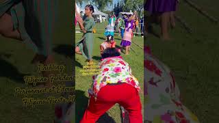 Tinikling  Filipino Folkdance performed at EdmontonFilipino Fiesta 2024 [upl. by Asher]