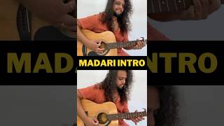 Madari Intro  Guitar Cover Original song by Clinton Cerejo feat Vishal Dadlani shorts madari [upl. by Ylro]