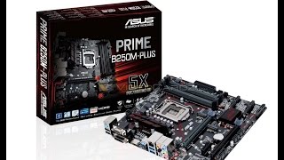 ASUS Prime B250MPlus series motherboard launched Price From 100 INR 6700 Arround [upl. by Ahseenal]