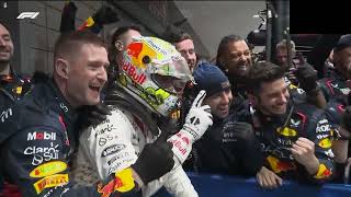 F1 2023 Las Vegas FIRST EVER GP PODIUM FINISHER MAX Verstappen CHARLEC Lecrec SERGIO Perez [upl. by Mays598]