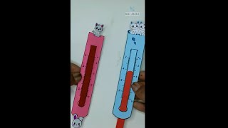 Paper Thermometer  Fever Checker  Origami Toy for Kids  Miss Anabia [upl. by Hendry]