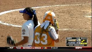 Softball World Series Lady Vols vs Florida Highlights [upl. by Ayotac]