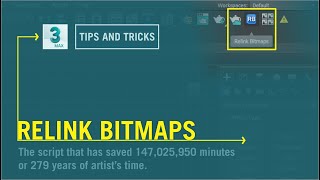 Relink Bitmaps Script In 3ds Max 2014 2023  How To Download Install And Use Relink bitmaps 3D Max [upl. by Stevenson]