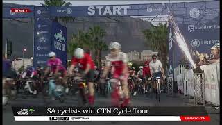 SA cyclists win the Cape Town Cycle Tour [upl. by Lurline]