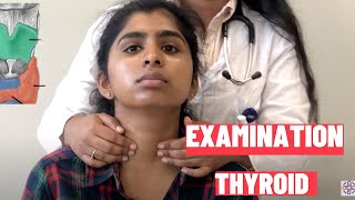 Clinical Examination of Thyroid Gland  OSCE Guide Clinical skills [upl. by Hickie]