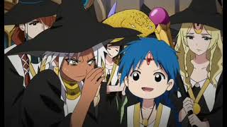 Magi  Aladdin Meets Titus amp Feels His Chest English Dub [upl. by Arehc]