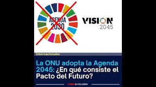 La agenda 2030 ya pasó de moda [upl. by Airelav]