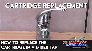 How to replace the cartridge in a mixer tap [upl. by Ylek]