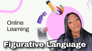 Figurative Language  Online Learning  English Lessons  Diamond Education Hub [upl. by Attenor383]