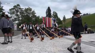 Mittsommernachtsfest mit Johannisfeuer in Scheidegg  Allgäu  24 Juni 2018 [upl. by Redman562]