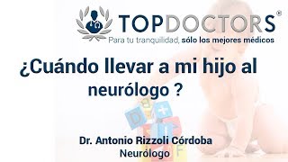 Señales que indican que es necesario acudir al neurólogo pediatra [upl. by Dorran]