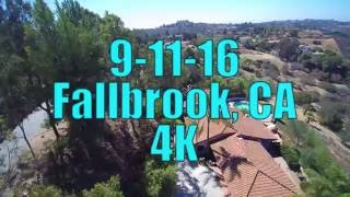 Fallbrook CA 91116 Blade Chroma 4k Drone Video [upl. by Studner]