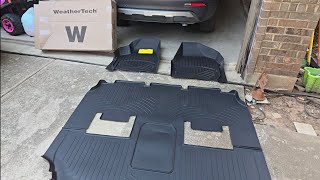 Weathertech HP floor liners 2024 Chysler Pacifica review [upl. by Ornstead402]