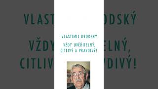 Vlastimil Brodský  Nezapomenutelný a jedinečný upoutávka [upl. by Maryn]