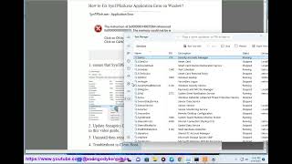 Fix SynTPEnhexe Application Error on Windows [upl. by Panter422]