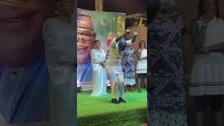 Ijebuu dances on stage at Oga Bello ileya festival [upl. by Marketa793]