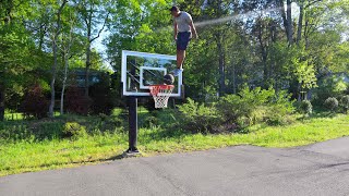 Doing Insane Dunks On A VERY Low Rim [upl. by Stearne]