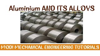 Aluminium and Aluminium alloy  Engineering materials  applications  propertiesmechanical intags [upl. by Anel]