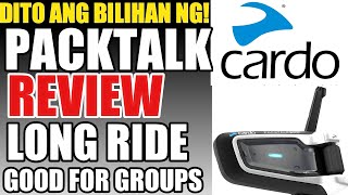 CARDO PACKTALK TAGALOG TUTORIAL REVIEW  BEST BLUETOOTH MOTORCYCLE COMMUNICATORS [upl. by Lil862]