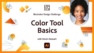 Color Tool Basics  Illustrator Skills Challenge [upl. by Leahcimrej]