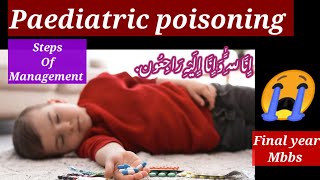 pediatric posinoing poison and toxicology [upl. by Ainit]