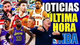 OFICIAL🚨 REPORTE ARBITRAL🔥 Warriors EXPLOTAN 🤬💣 Lebron DESCARTADO ❌ BuTLer ¿SUNS🤔 ULTIMA HORA NBA [upl. by Fulks752]