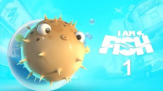 I Am Fish Gameplay Playthrough   Pufferfish Level 1 [upl. by Feingold]