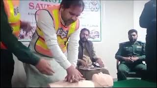 Training of Probationers on CPR at Sessions Court Gujranwala [upl. by Sehcaep68]