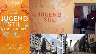 Die Ausstellung „Jugendstil Made in Munich“ Foto [upl. by Ynnavoj]