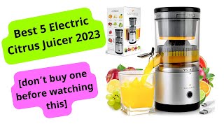 Best 5 Electric Citrus Juicer 2023  Electric Citrus Juicer Fruit  Electric Squeezer Citrus Juicer [upl. by Nadabus]