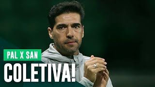 COLETIVA ABEL FERREIRA  PALMEIRAS 2 X 1 SANTOS [upl. by Viafore]