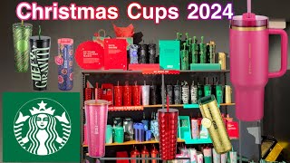 STARBUCKS CHRISTMAS CUPS 2024 [upl. by Shanks]