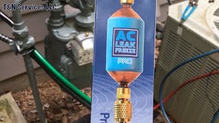 Adding AC Leak freeze by RectorSeal [upl. by Llohcin]