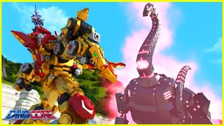 Dinocore Game Season 3 Episode 2  Dino vsDinosaurs  Cartoon For Kids  Dinosaurs Animation Robot [upl. by Martinsen918]