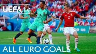 All 108 UEFA EURO 2016 goals Watch every one [upl. by Aleck]