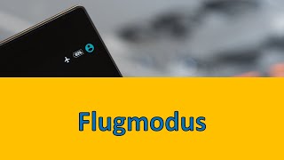 Flugmodus einschalten am Handy  Android Smartphone Tipp [upl. by Annamarie]