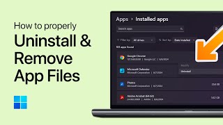 How To Properly Uninstall amp Remove Program Files on Windows PC [upl. by Renmus105]