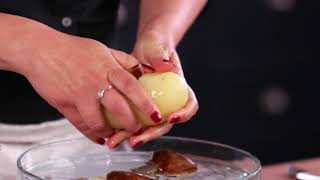 How to Peel a Bunch of Potatoes Really Quickly [upl. by Hester]