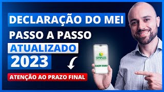 📱 Como Fazer Declaração Anual do MEI  DASN SIMEI  Passo a Passo [upl. by Nanah]