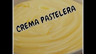 Crema pastelera [upl. by Ardel]